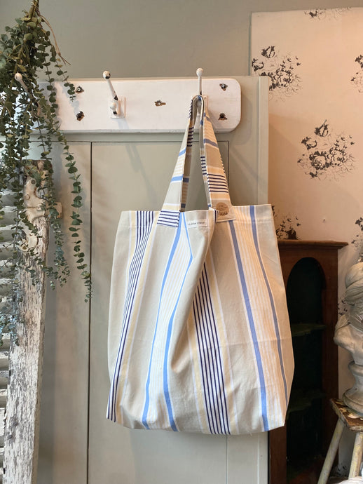 Stripy Cotton Bag