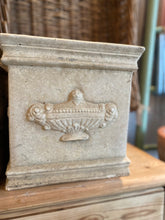 Pair of Heavy Stone Plant Pots