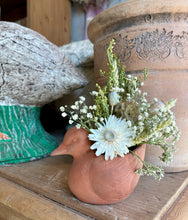 Mini Dried Flower Duck