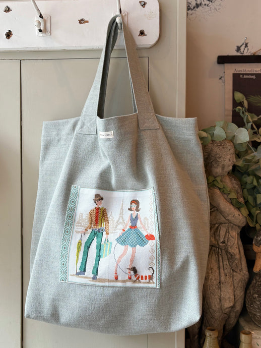 Vintage Linen Bag