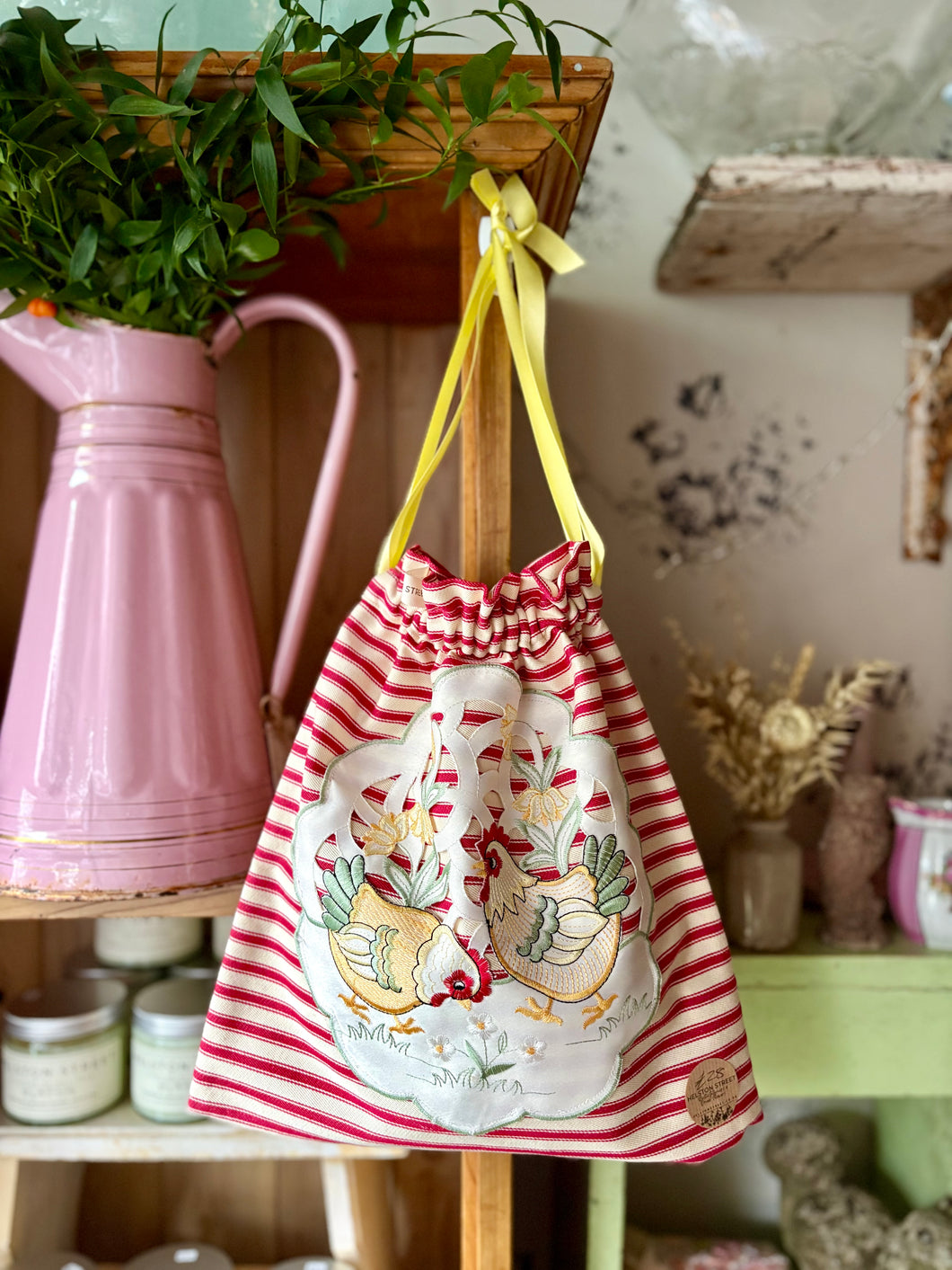 Chicken Drawstring Bag