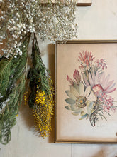 Vintage Floral Watercolour Painting