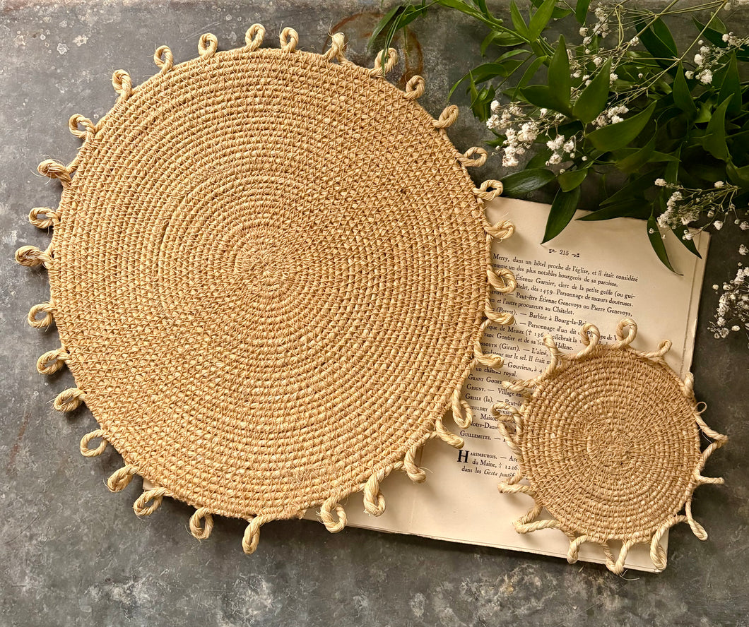 Jute Placemats & Coasters