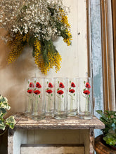 Vintage Poppy Tumblers