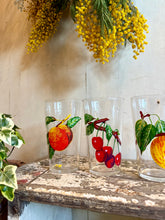 Vintage Fruit Tumblers