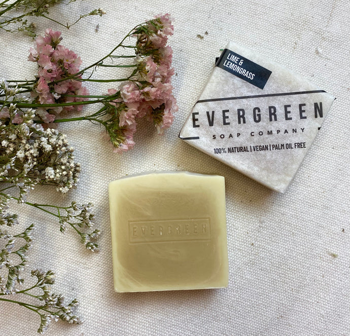 Lime & Lemongrass - Evergreen Natural Soap