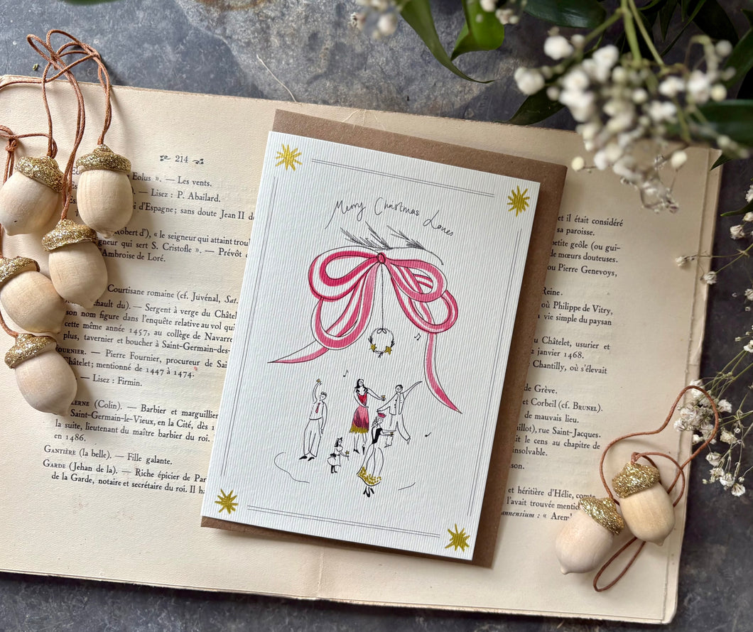 Party With Friends Christmas Card