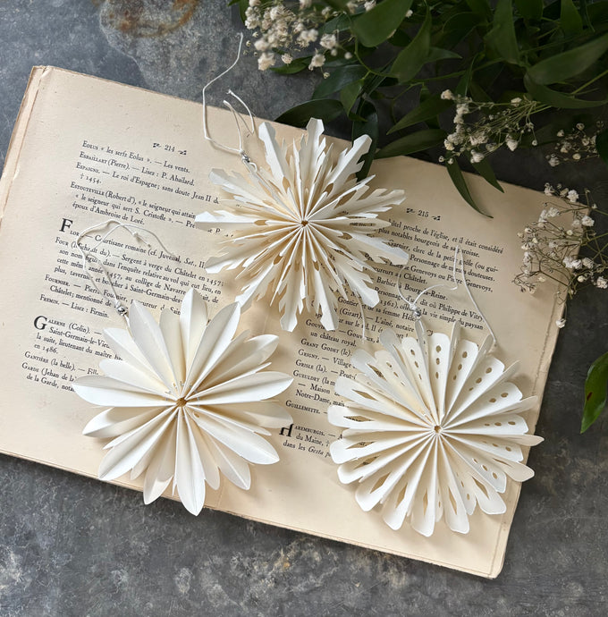 Mini Paper Snowflake