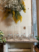 Vintage Floral Tumblers