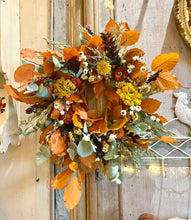 Autumn Dried Flower Wreath