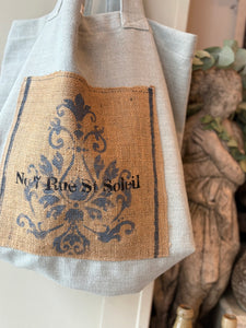Vintage Linen Bag