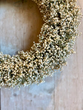 Dried Gypsophila Wreath - Medium