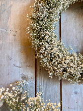 Dried Gypsophila Wreath - Medium