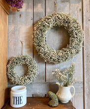 Dried Gypsophila Wreath - Medium