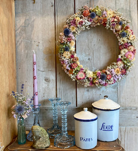 Dried Flower Wreath - Medium