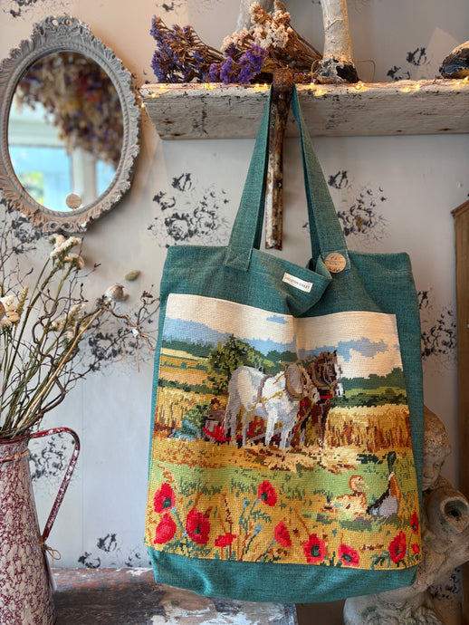 Vintage Embroidered Bag