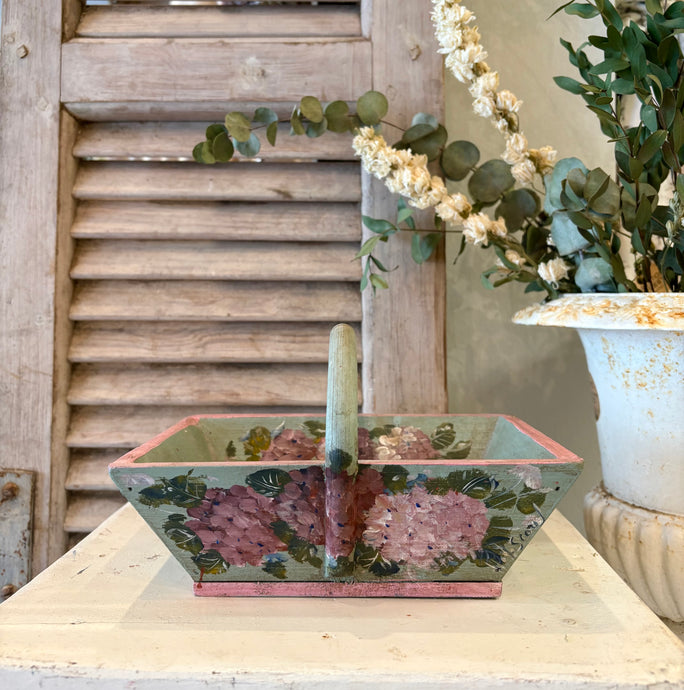 Little French Floral Trug