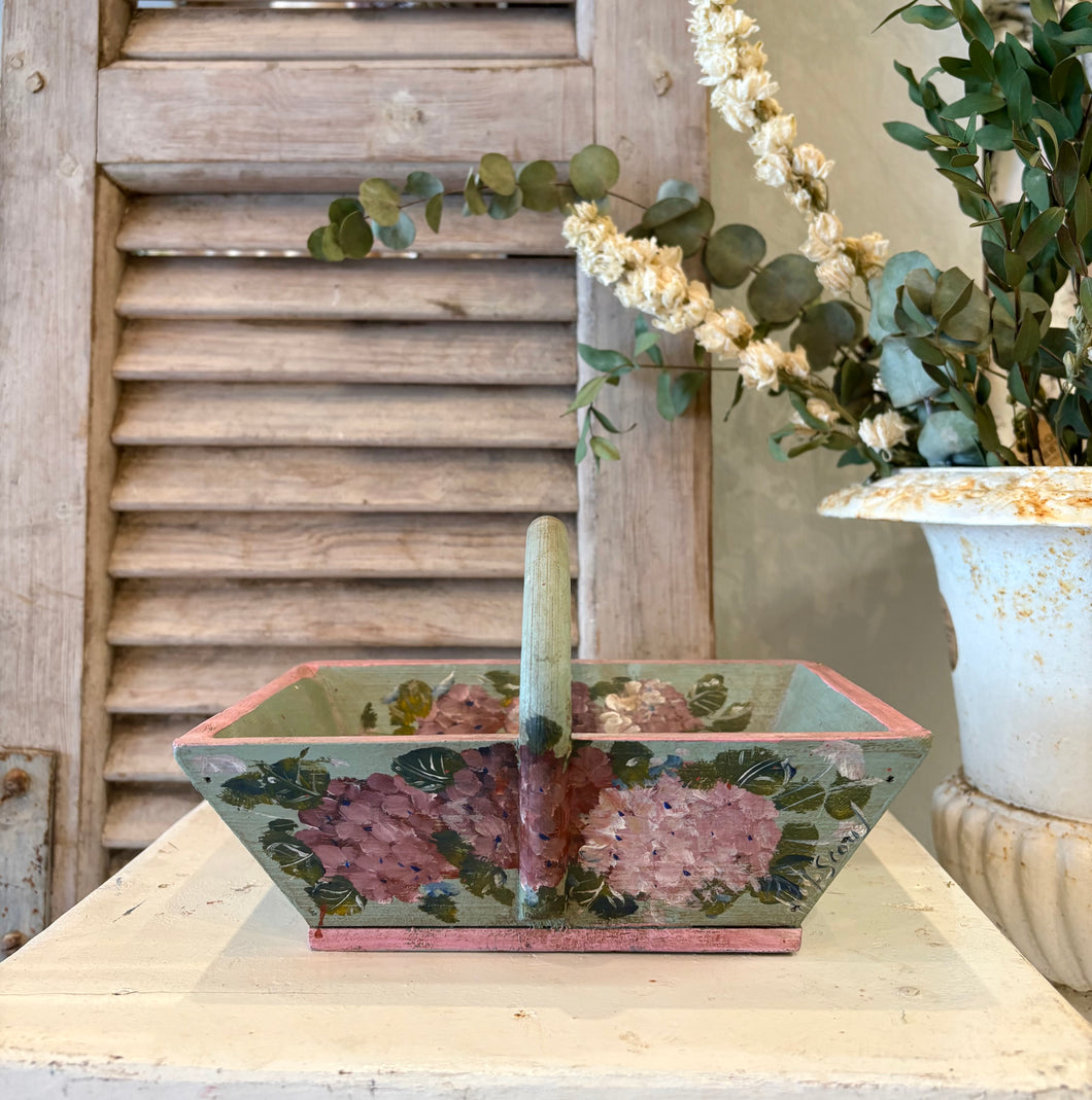 Little French Floral Trug