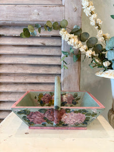 Little French Floral Trug