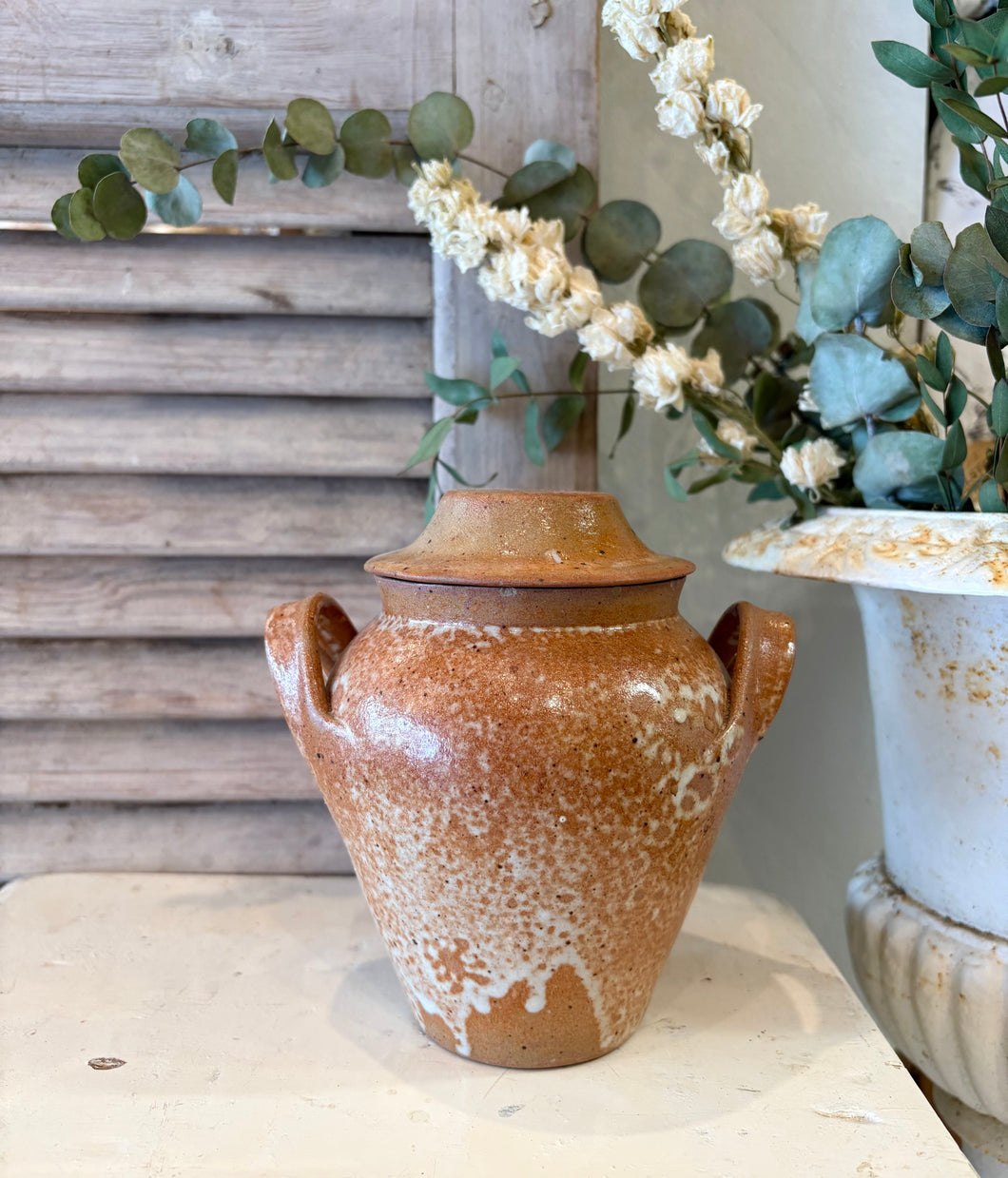 Little French Jar with Lid