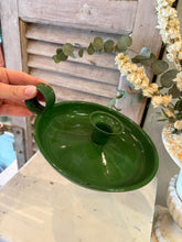 French Enamel Candlestick