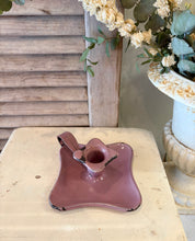 French Enamel Candlestick