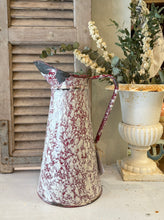 French Enamel Jug