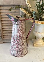 French Enamel Jug