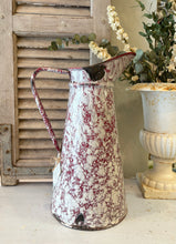 French Enamel Jug