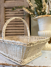 White Wicker Basket