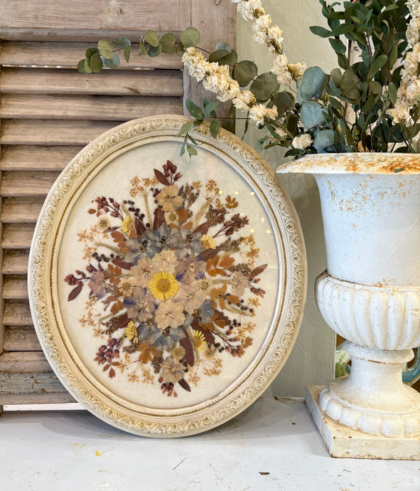 Vintage Pressed Flowers