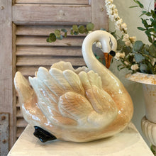 Vintage Swan Planter