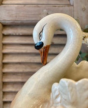 Vintage Swan Planter