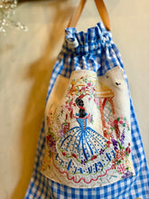 Floral Drawstring Bag