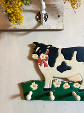 Vintage Wooden Cow Hooks