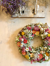 Early Spring Dried Flower Wreath
