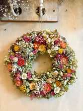 Early Spring Dried Flower Wreath
