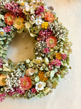 Early Spring Dried Flower Wreath