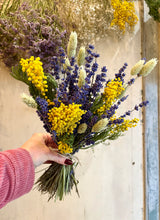 Mimosa & Lavender Dried Flower Bouquet