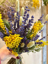 Mimosa & Lavender Dried Flower Bouquet