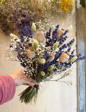Poppy Heads & Lavender Dried Flower Bouquet