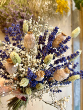 Poppy Heads & Lavender Dried Flower Bouquet