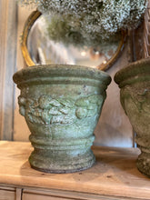 Pair of Stone Plant Pots